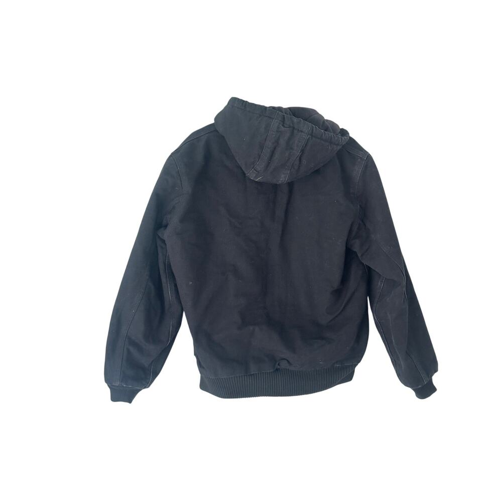 Vintage 1990's Carhartt Black Duck Canvas Hooded Jacket - Picture 3 of 7